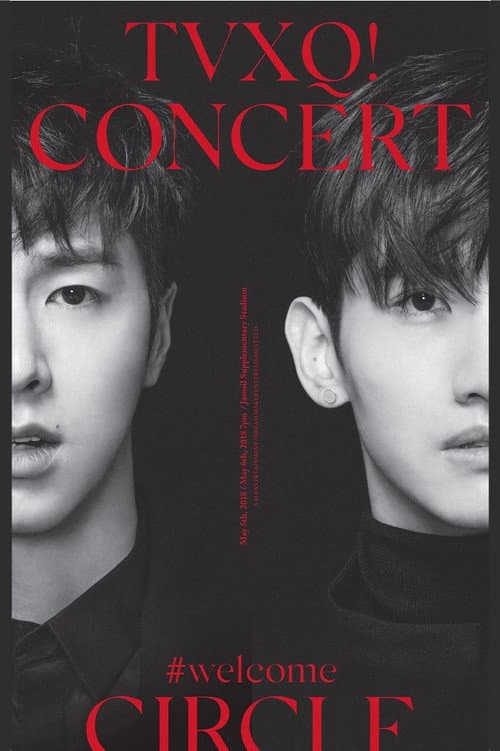Plakat: TVXQ! CONCERT -CIRCLE- #welcome in Seoul