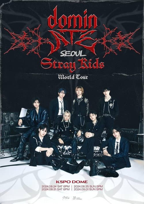 Plakat: Beyond LIVE - Stray Kids 3rd World Tour “dominATE” in SEOUL