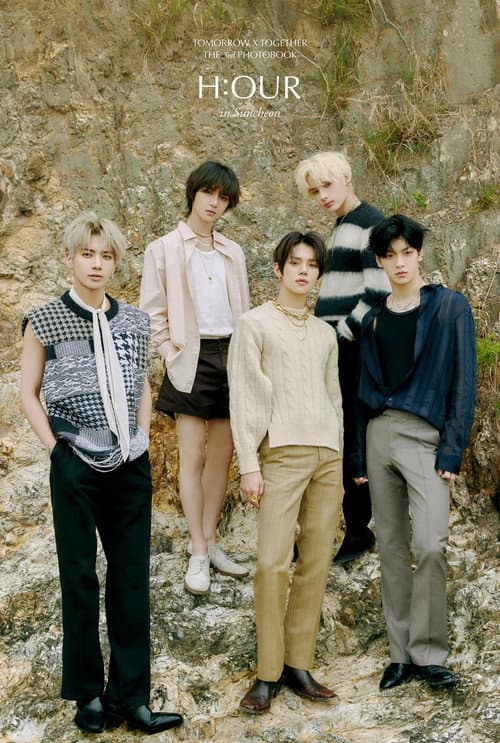 Plakat: TOMORROW X TOGETHER THE 3RD PHOTOBOOK H:OUR In Suncheon