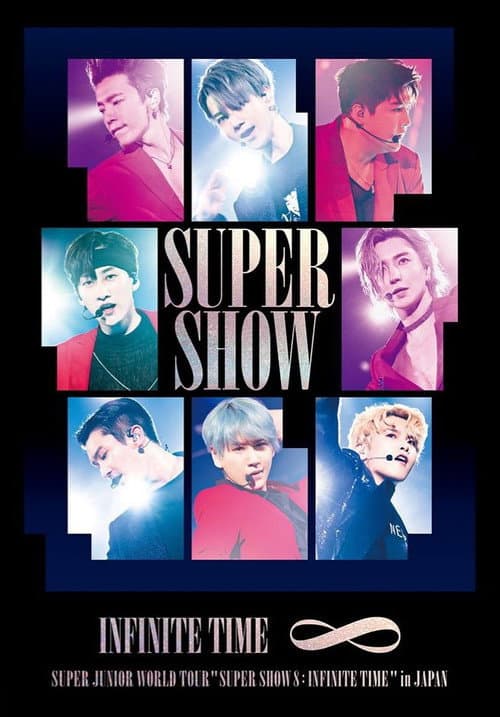 Plakat: Super Junior World Tour "SUPER SHOW 8: INFINITE TIME"