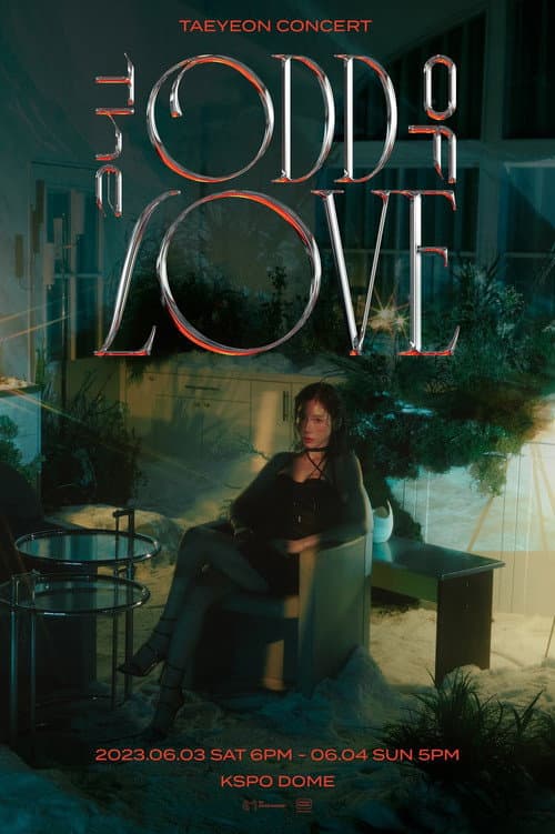 Plakat: TAEYEON Concert "The ODD of LOVE" in Seoul