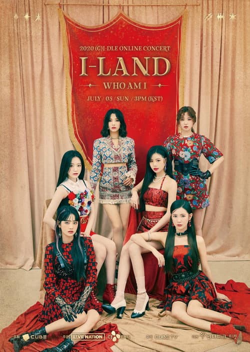 Plakat: (G)I-DLE CONCERT [I-LAND: WHO AM I]