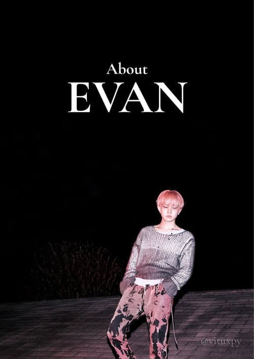 Plakat: About EVAN