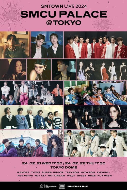 Plakat: SM Town Live 2024: SMCU Palace in Tokyo
