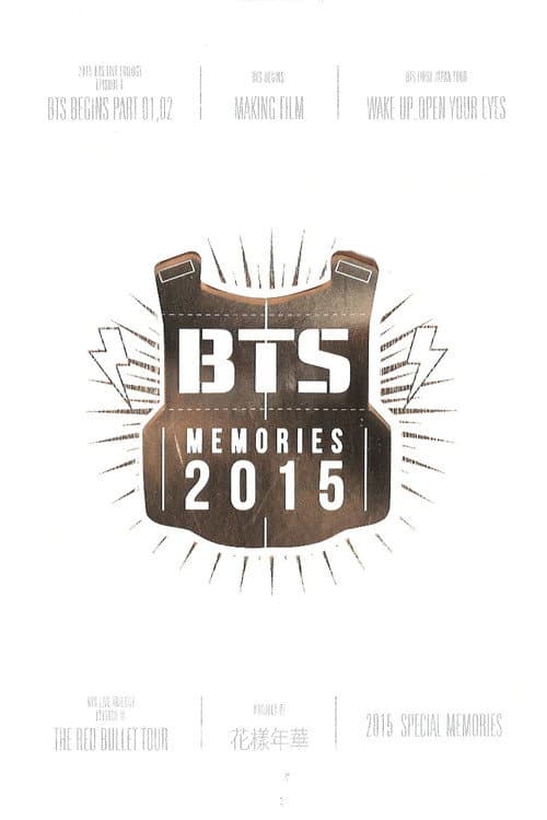 Plakat: BTS Memories of 2015