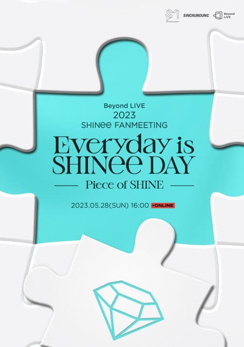 Plakat: 2023 SHINee FANMEETING ‘Everyday is SHINee DAY’ : [Piece of SHINE]