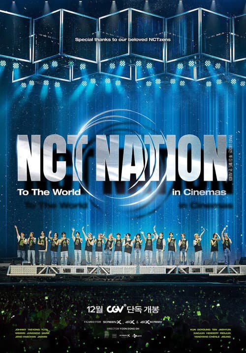 Plakat: NCT NATION: To the World in Cinemas