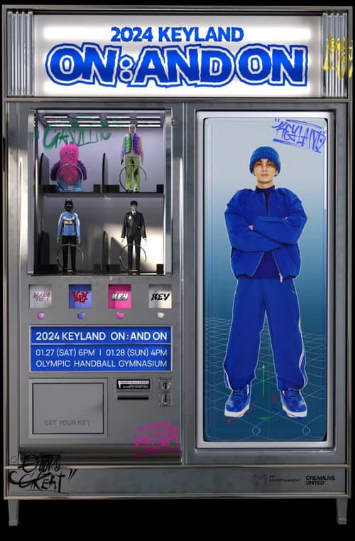 Plakat: 2024 KEYLAND ON : AND ON