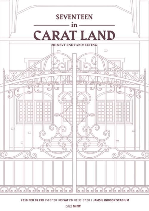 Plakat: SEVENTEEN in CARAT LAND