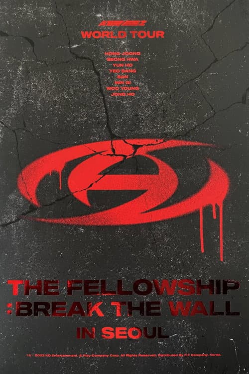 Plakat: ATEEZ WORLD TOUR [THE FELLOWSHIP : BREAK THE WALL] IN SEOUL