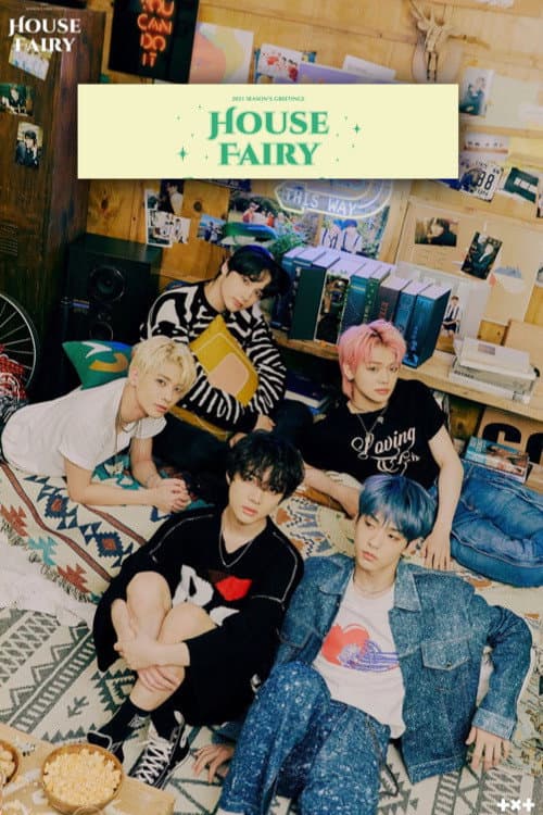 Plakat: TOMORROW X TOGETHER 'HOUSE FAIRY' 2021 SEASON'S GREETINGS