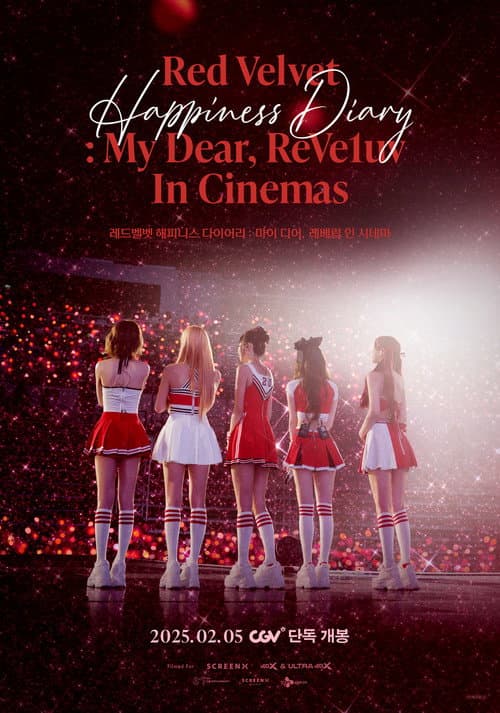 Plakat: Red Velvet Happiness Diary : My Dear, ReVe1uv in Cinemas