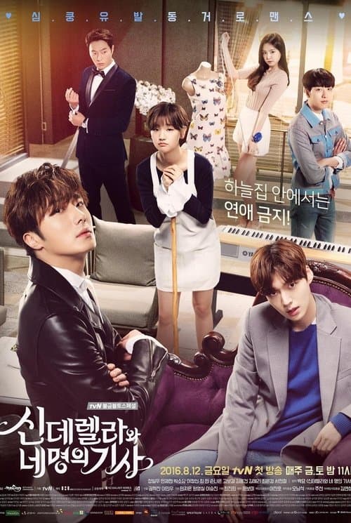Plakat: Cinderella and Four Knights
