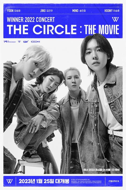 Plakat: WINNER 2022 Concert The Circle : The Movie