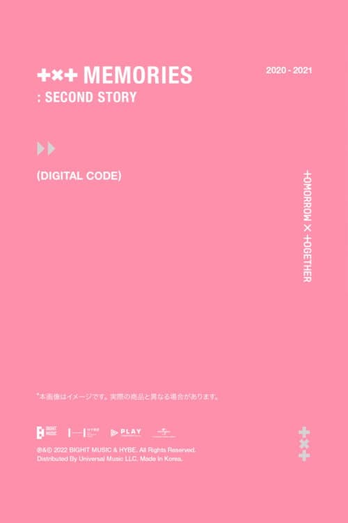 Plakat: TXT MEMORIES : SECOND STORY