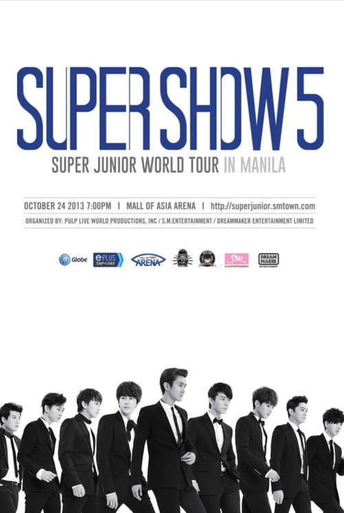 Plakat: Super Junior World Tour - Super Show 5