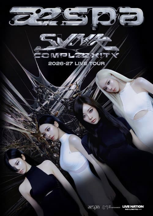 Plakat: 2026-27 aespa LIVE TOUR -SYNK : COMPLaeXITY-