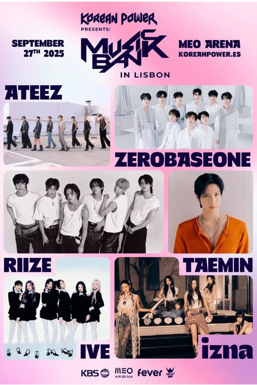 Plakat: Music Bank in Lisbon 2025