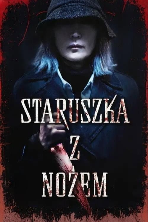Plakat: Staruszka z nożem