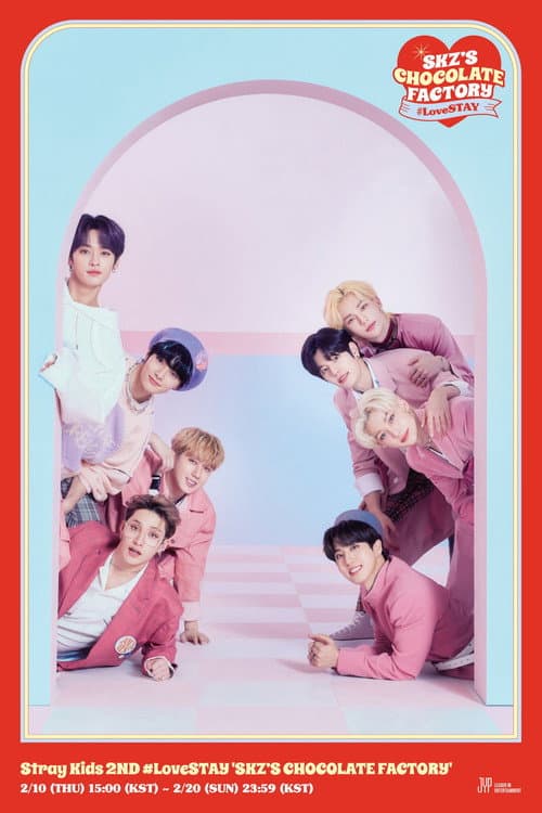 Plakat: Stray Kids #LoveSTAY 'SKZ's CHOCOLATE FACTORY'