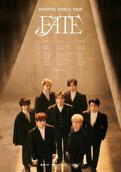 Plakat: Enhypen World Tour 'FATE'