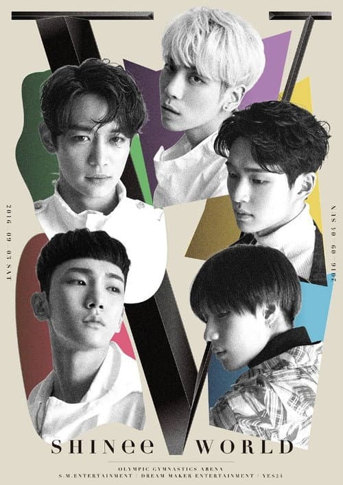 Plakat: SHINee World V in SEOUL