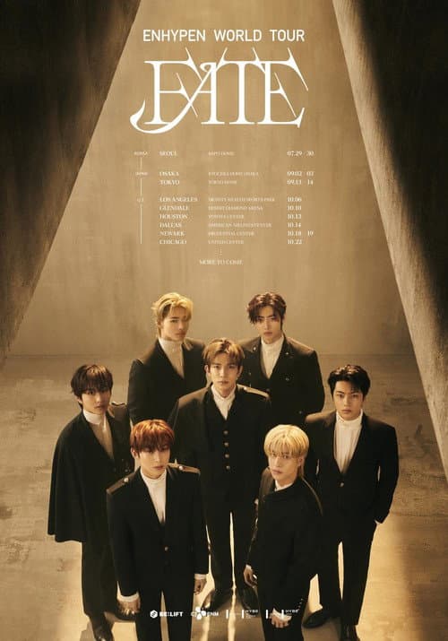 Plakat: ENHYPEN WORLD TOUR 'FATE' IN SEOUL