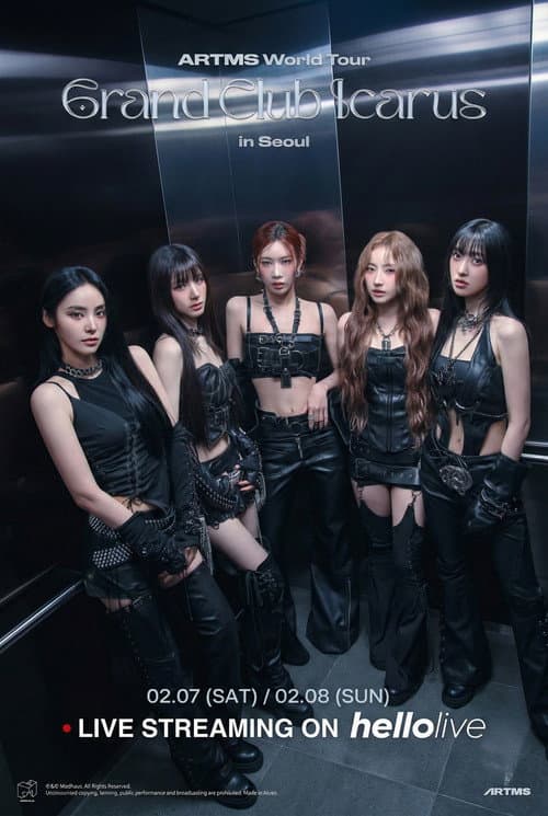 Plakat: ARTMS World Tour: Grand Club Icarus in Seoul - Day 1
