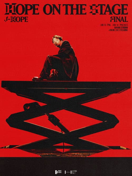 Plakat: j-hope Tour 'HOPE ON THE STAGE' FINAL