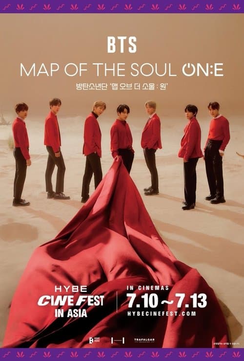 Plakat: BTS MAP OF THE SOUL ON:E