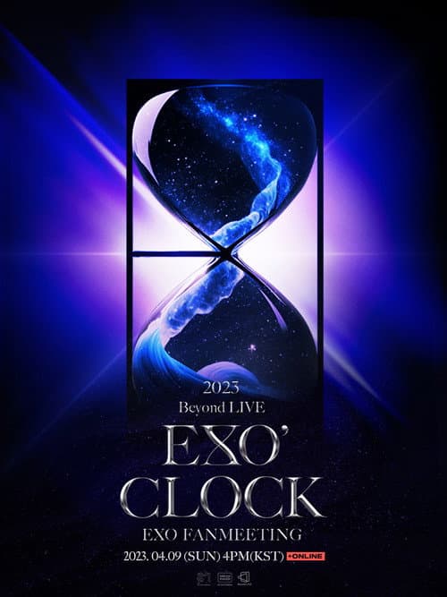 Plakat: 2023 EXO FANMEETING "EXO' CLOCK"