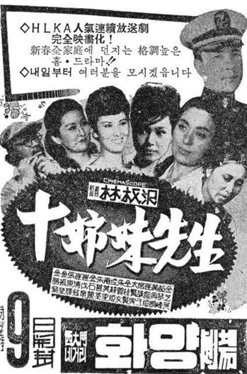 Plakat: The Teacher with Ten Daughters