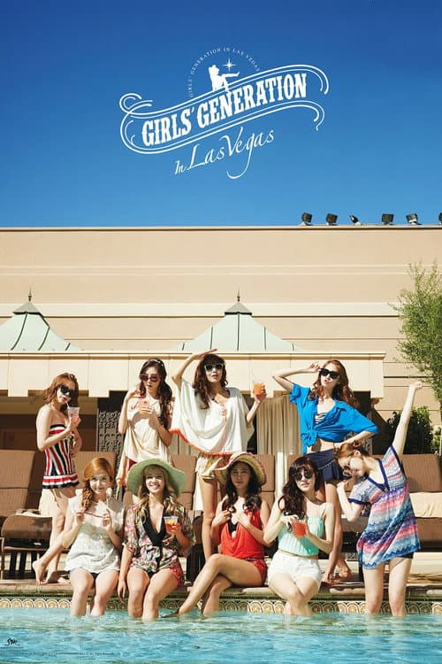 Plakat: Girls' Generation in Las Vegas