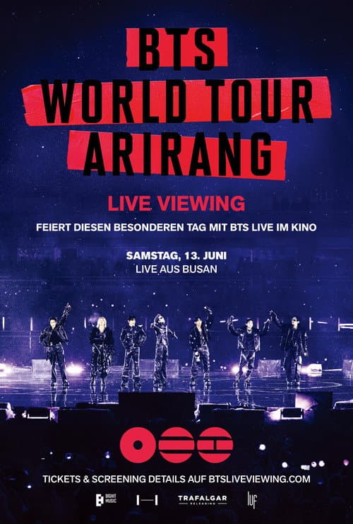 Plakat: BTS WORLD TOUR [ARIRANG] in Busan