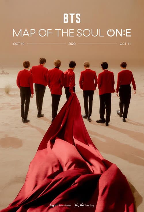 Plakat: BTS Map of the Soul ON:E Day 1