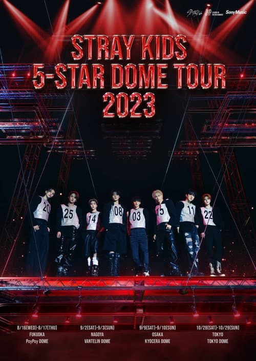 Plakat: Stray Kids Dome Tour [5-STAR] in Nagoya