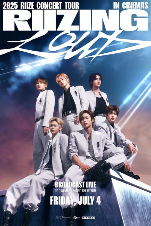 Plakat: RIIZE CONCERT TOUR [RIIZING LOUD] IN CINEMAS
