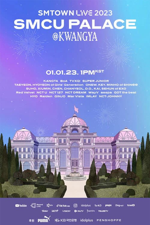 Plakat: SM Town Live 2023: SMCU Palace in Kwangya
