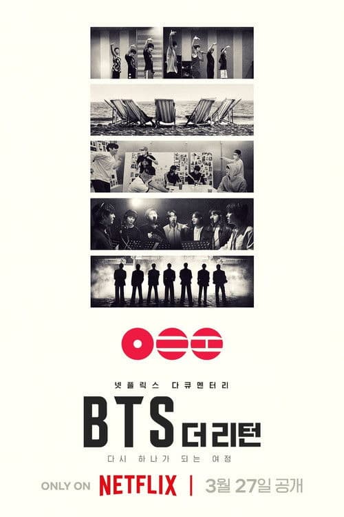 Plakat: BTS: THE RETURN