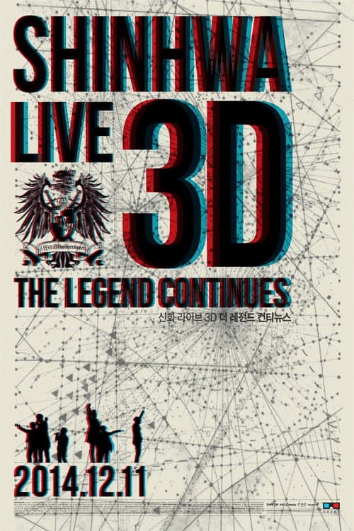 Plakat: Shinhwa Live 3D - The Legend Continues