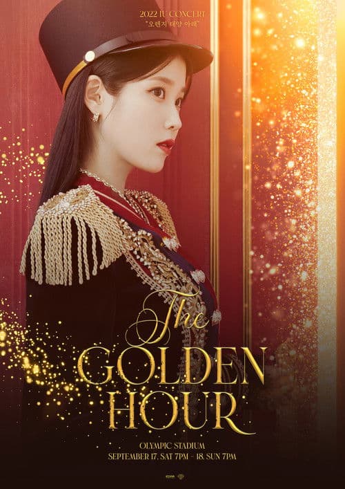 Plakat: IU CONCERT [The Golden Hour : Under The Orange Sun]