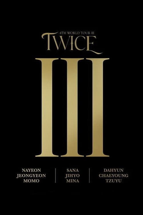 Plakat: TWICE WORLD TOUR [III] in Seoul