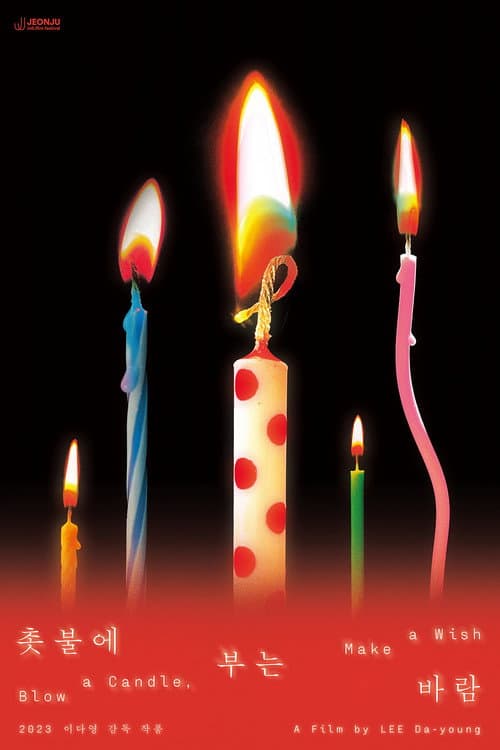 Plakat: Blow a candle, Make a wish