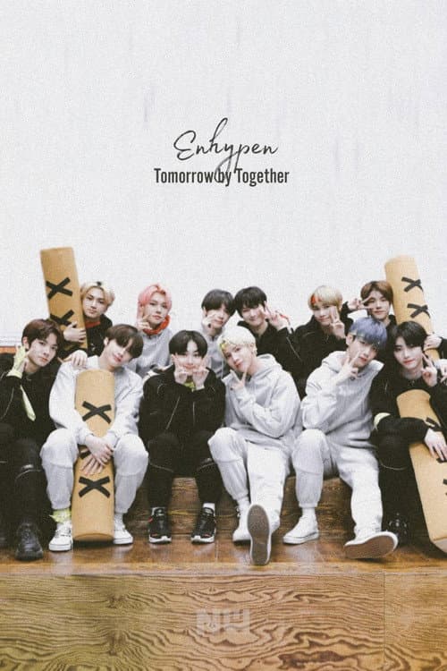 Plakat: BACKSTAGE: TXT x EN-