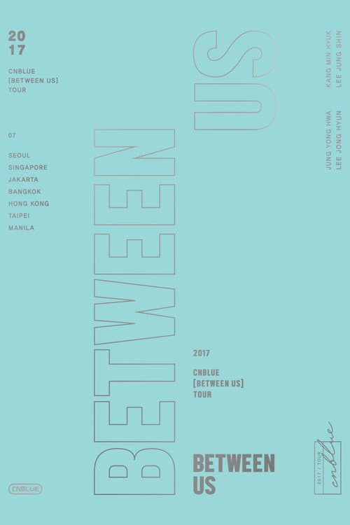 Plakat: CNBLUE LIVE IN SEOUL:BETWEEN US