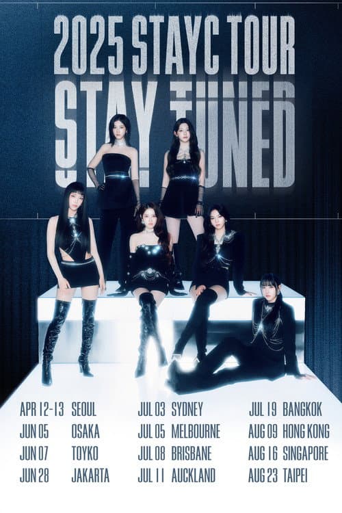 Plakat: STAYC TOUR [STAY TUNED] in Sydney