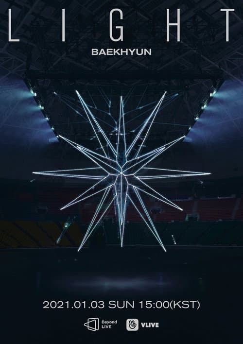 Plakat: BAEKHYUN : LIGHT