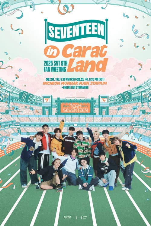 Plakat: SEVENTEEN in CARAT LAND