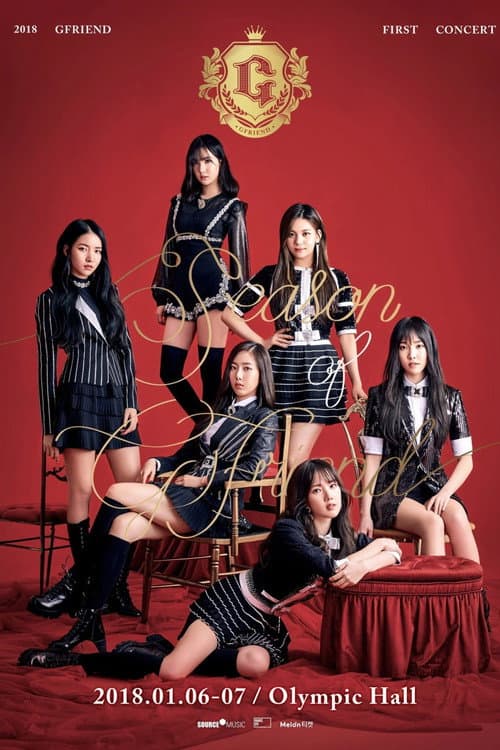 Plakat: GFRIEND 1st Concert: Season of GFRIEND