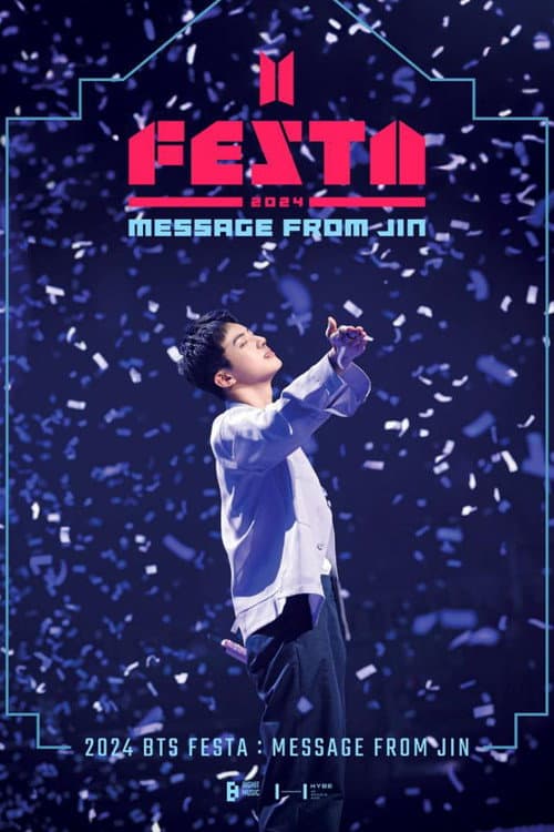 Plakat: 2024 BTS FESTA: MESSAGE FROM JIN